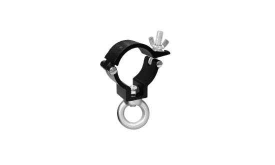 Immagine di ALISCAF CON ANELLO PER TUBI DA 48-51 MM- PORTATA 100 KG - NERO
