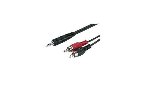 Immagine di CAVO ADATTATORE AUDIO JACK 3.5MM-2XRCA 10 M