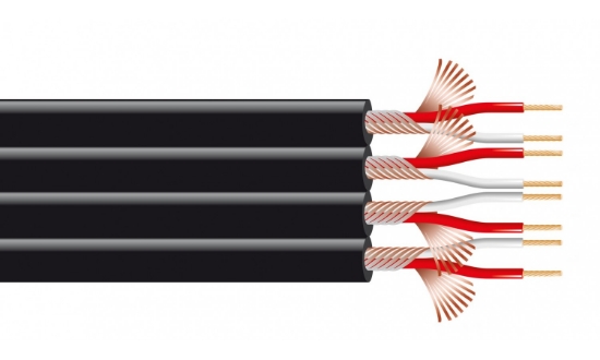 Immagine di PIATTINA SCHERMATA 4 X0,12 MM - 100 M- OFC LOW NOISE