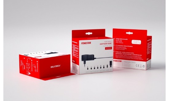 Immagine di ADATTATORE AC/DC DA 3 A 12 V, 1,5 A- MAX 18W