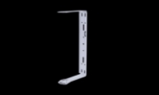 Immagine di SUPPORTO A "U" SOFFITTO/PARETE/TRUSS PERMODELLI WR-8826, BIANCO