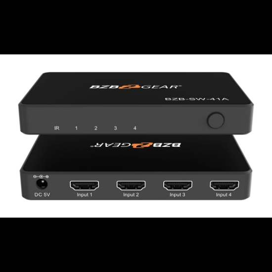 Immagine di SWITCH HDMI 4X1 4KULTRA SLIM+TELECOMANDO IR