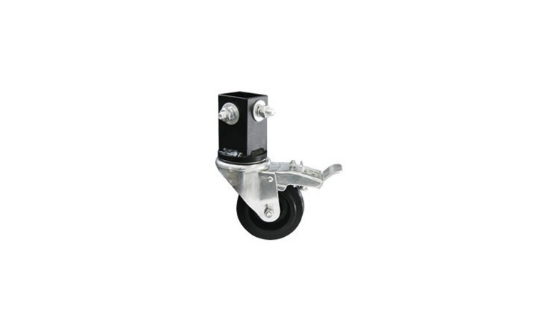 Immagine di KIT 4 RUOTE CON FRENO PER PEDANA TM300/TM440