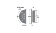 Immagine di TWEETER HIFI A CUPOLA, 45 W, 8 OHM (/8)E 4 OHM (/4)