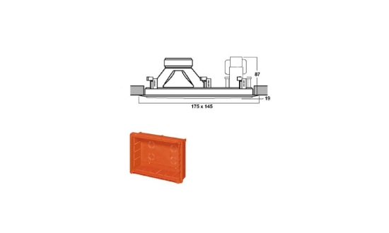 Immagine di DIFFUSORE DA INCASSO 100V 10W PER PARETE
