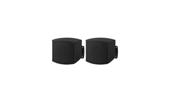 Immagine di COPPIA MINI ALTOPARLANTI 100V 6W O 8OHM20WMAX NERO