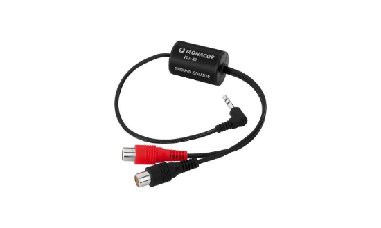 Immagine di DISACCOPPIATORE DI MASSA HIGH-END JACK 3.5 - RCA FEMMINA
