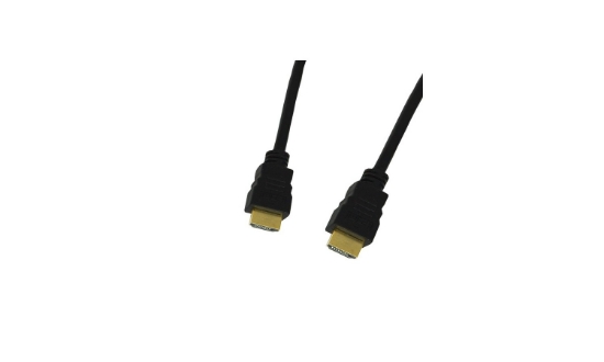 Immagine di CAVO HDMI 1.4 SPINA/SPINA NERO, GOLD PLATED 10 M