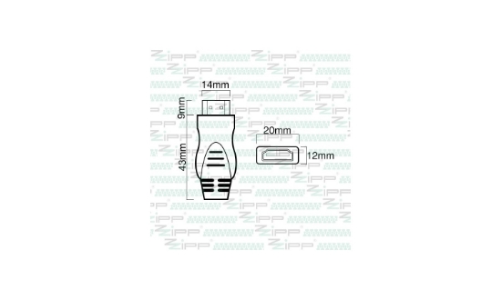 Immagine di CAVO HDMI 2.0 ULTRA HD CONNET METAL GOLDSPINA/SPINA 5 M