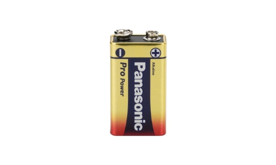 Immagine di BATTERIA ALCALINA, 9 V, PANASONIC