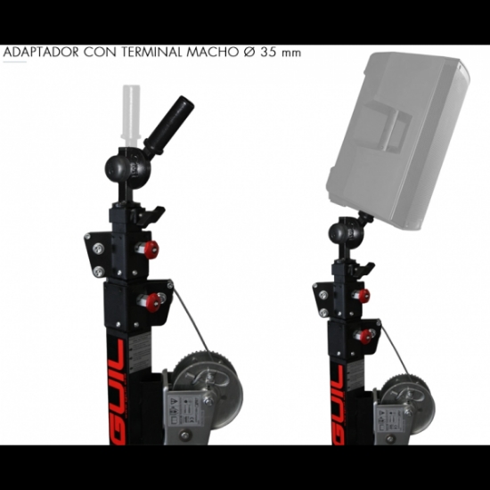 Immagine di ADATT. MASCHIO INCLINABILE TUBO DA 35 MMPER ELC-720/30/40/50/60
