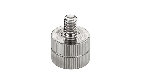 Immagine di ADATTATORE A VITE FILETTATURA ESTERNA 6,3 MM, INTERNA 16 MM