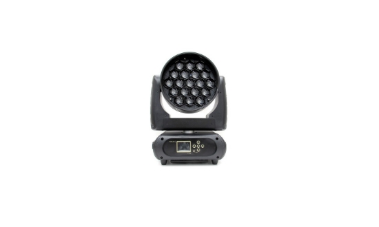Immagine di TESTA MOBILE WASH 19 LED RGBW DA 15W E ZOOM MOTORIZZATO
