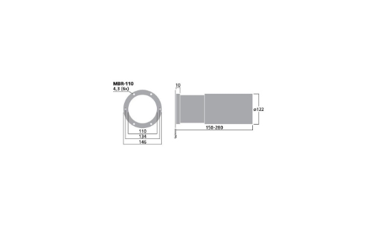 Immagine di TUBO BASS REFLEX SV=95 CM