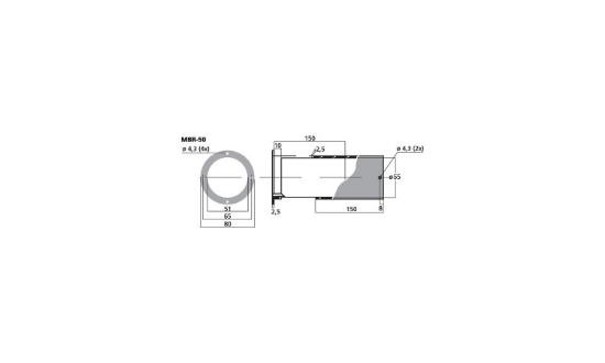 Immagine di TUBO BASS REFLEX SV=20,4 CM