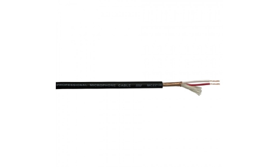 Immagine di CAVO MICROFONICO "TOP QUALITY" 2X0,24MMOFC 100 M