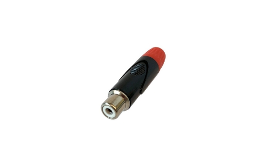 Immagine di CONNETTORE RCA VOLANTE - ROSSO