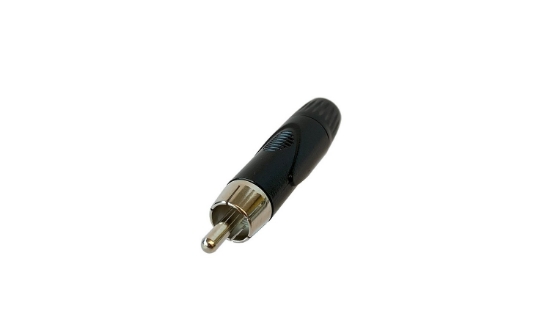 Immagine di CONNETTORE RCA VOLANTE - NERO