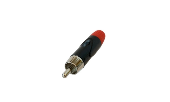 Immagine di CONNETTORE RCA VOLANTE - ROSSO