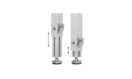 Immagine di PIEDE TELESCOPICO REGOLABILE +/-5CM PERPEDANA TM300/TM440/TM440XL SER