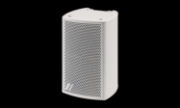Immagine di CASSA PASSIVA 40W, 2X3" IN ALLUMINIO 100V FULL RANGE COLORE BIANCO