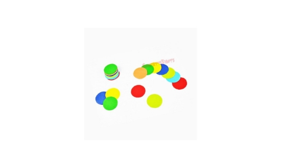 Immagine di CORIANDOLO ROTONDO IN CARTA 1KG MULTICOLOR