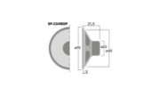 Immagine di ALTOPARLANTI MINI DA INCASSO, 0,5W, 8 OHM