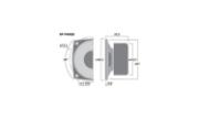 Immagine di ALTOPARLANTE UNIVERSALE, 4 W, 4 OHM