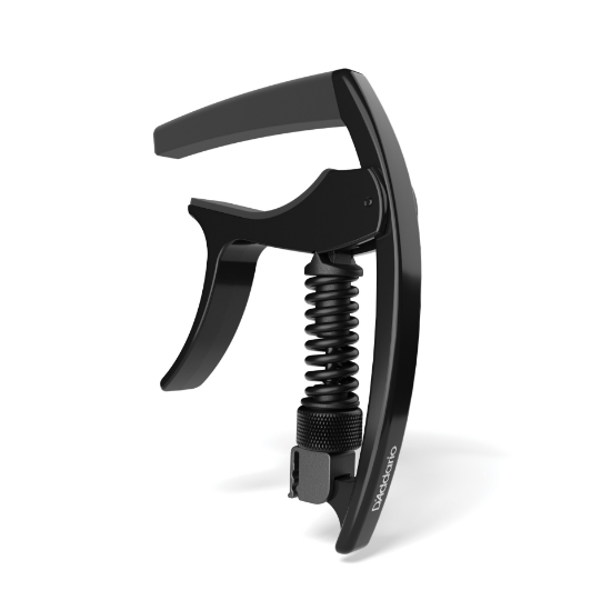 Immagine di Capotasto nero D'Addario Accessories NS Tri-Action
