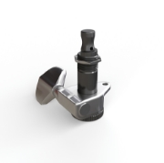 Immagine di Meccaniche cromate D'Addario Accessories Auto-Trim, 3 + 3