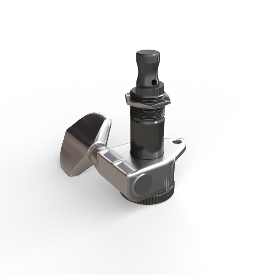 Immagine di Meccaniche cromate D'Addario Accessories Auto-Trim, 3 + 3