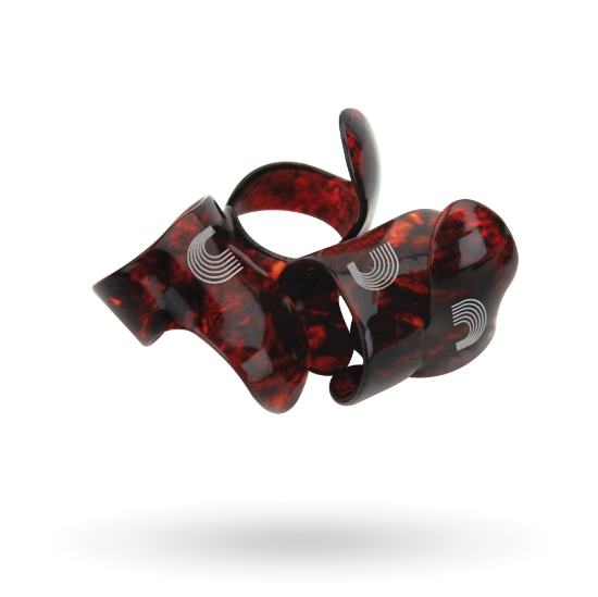 Immagine di Confezione da 50 fingerpick D'Addario Accessories, medie dimensioni
