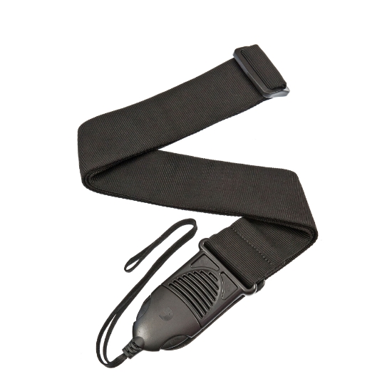 Immagine di Tracolla nera per chitarra acustica D'Addario Accessories con sistema Quick-Release