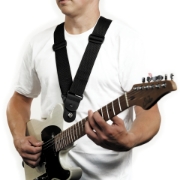 Immagine di Tracolla per chitarra nera D'Addario Accessories Dare