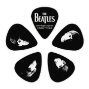 Immagine di Confezione da 10 plettri sottili D'Addario Accessories Beatles, Meet the Beatles