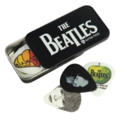 Immagine di Scatole in metallo da 15 plettri D'Addario Accessories Beatles, con logo