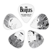Immagine di Confezione da 10 plettri medi D'Addario Accessories Beatles, Revolver