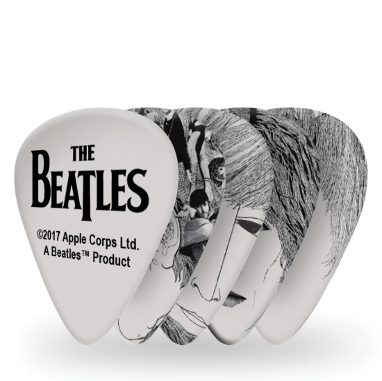 Immagine di Confezione da 10 plettri duri D'Addario Accessories Beatles, Revolver