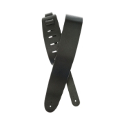 Immagine di Tracolla per chitarra D'Addario Accessories, in classica pelle nera