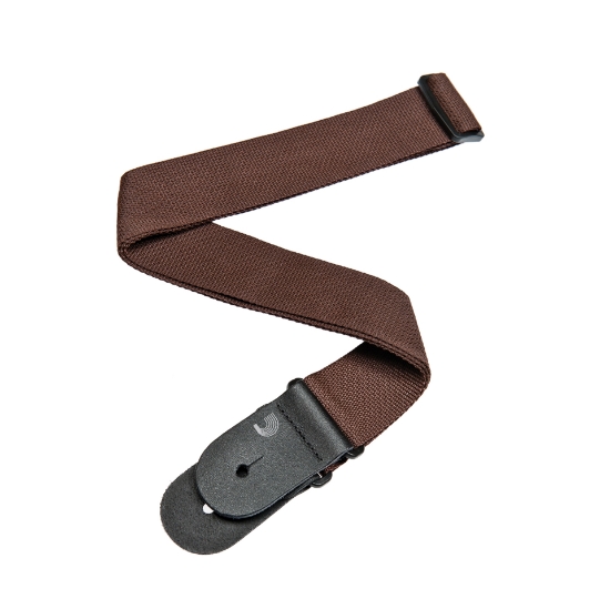 Immagine di Tracolla per chitarra D'Addario Accessories, in polipropilene marrone