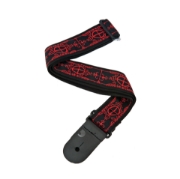 Immagine di Tracolla per chitarra D'Addario Accessories in tessuto, voodoo