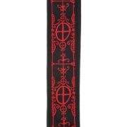 Immagine di Tracolla per chitarra D'Addario Accessories in tessuto, voodoo