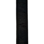 Immagine di Tracolla per chitarra D'Addario Accessories in tessuto, raso nero