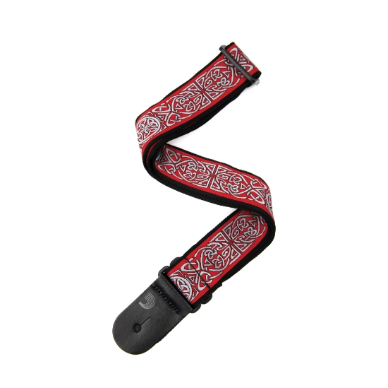 Immagine di Tracolla per chitarra D'Addario Accessories in tessuto, celtico