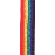 Immagine di Tracolla per chitarra D'Addario Accessories, in polipropilene arcobaleno