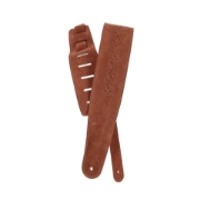 Immagine di Tracolla per chitarra D'Addario Accessories in pelle traspirante, rosetta scamosciata