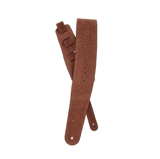 Immagine di Tracolla per chitarra D'Addario Accessories in pelle traspirante, stile apache