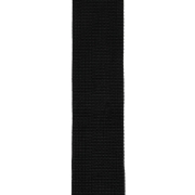 Immagine di Tracolla nera per basso D'Addario Accessories, larga ca. 8 cm, con imbottitura interna