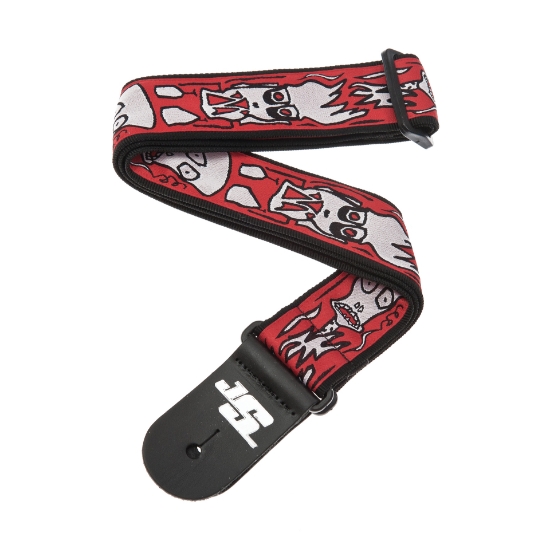 Immagine di Tracolla per chitarra D'Addario Accessories Joe Satriani, Up in Flames