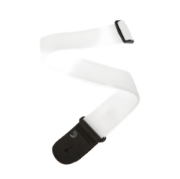 Immagine di Tracolla per chitarra D'Addario Accessories, in polipropilene bianco